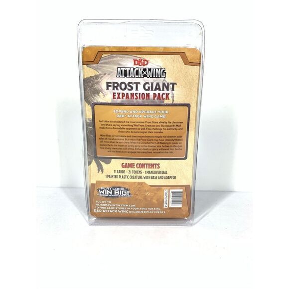 Dungeons & Dragons D&D Attack Wing Frost Giant Expansion Packs Wizkids - Picture 2 of 3